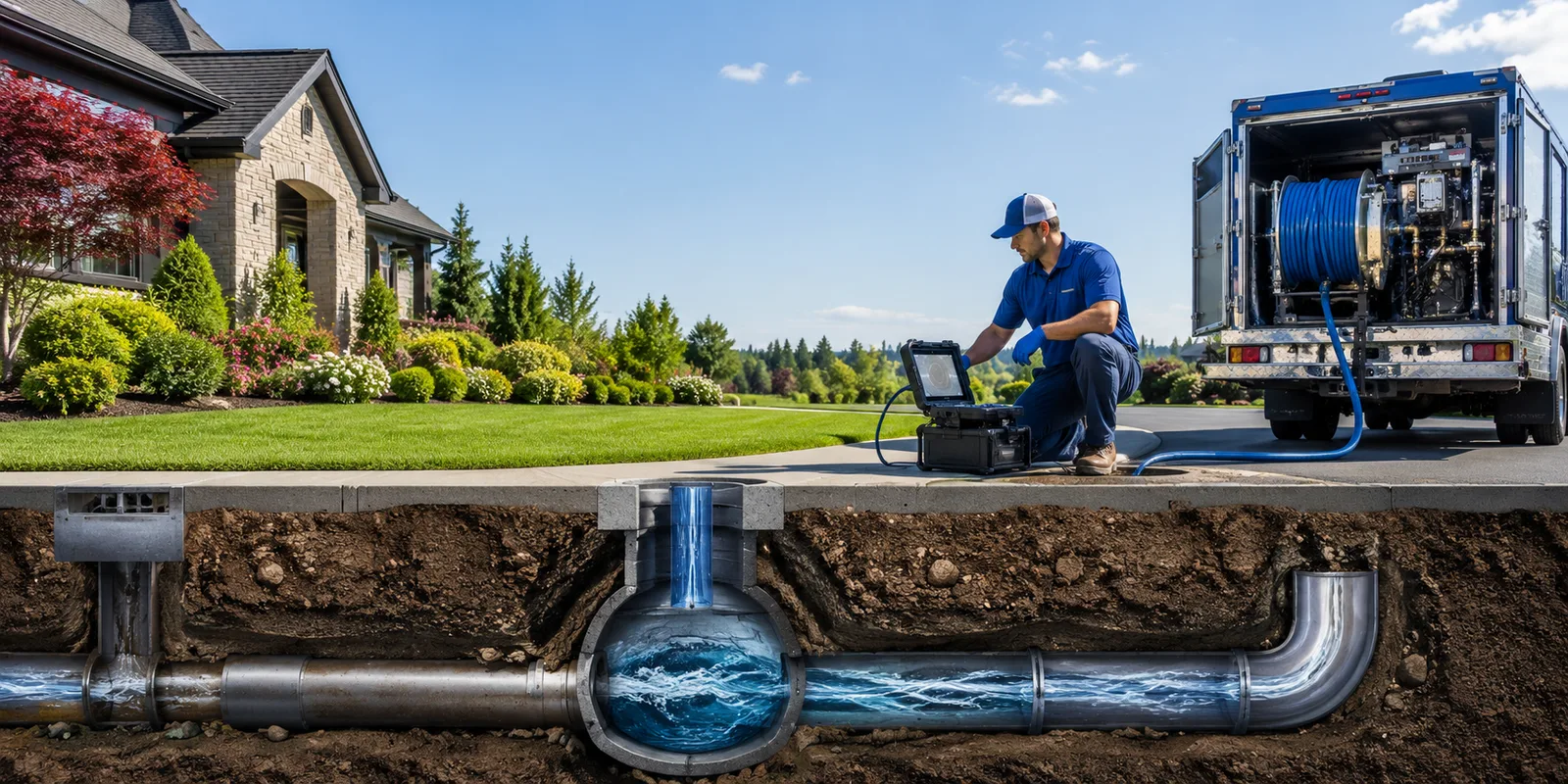 Drainage restoration information for Pikesville, MD
